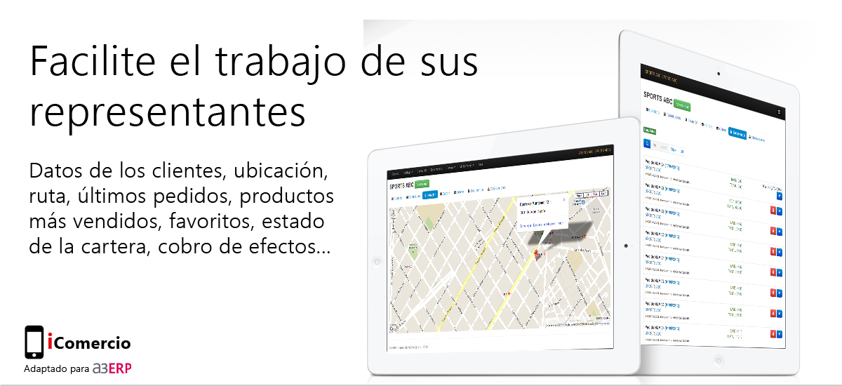 iComercio - Movilidad para a3ERP